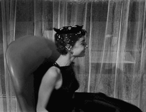 Audrey Hepburn in Sabrina (1954).gif